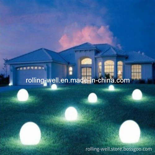 Cultiple Color Remote Control Gardens Outdoor LED Ball (R006)